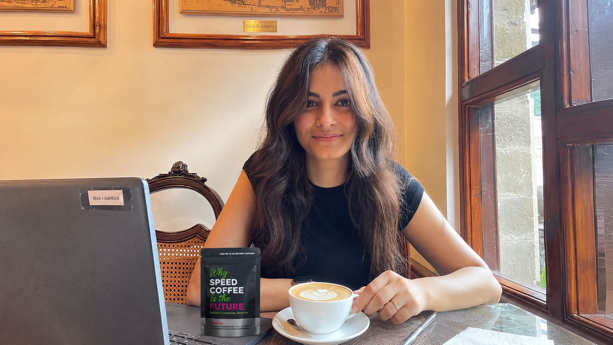 Founder with Speed Coffee
