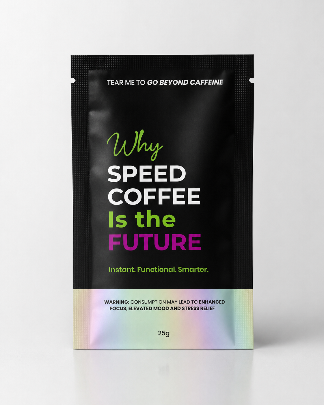 Enjoying Speed Coffee in the morning