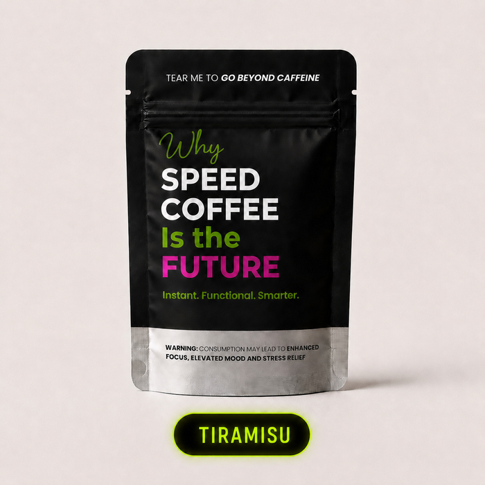Instant coffee with 7 mushroom infusion-Tiramisu (25 g) 10 Servings